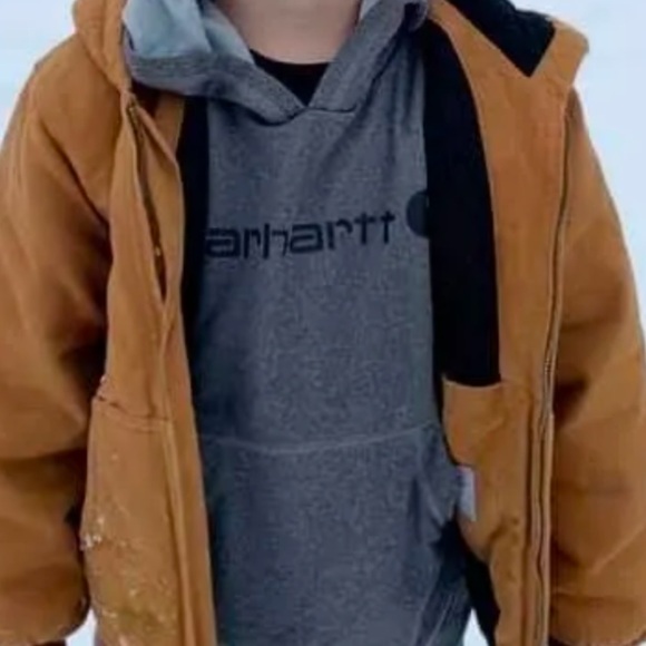 Carhartt Toddler Lined Jacket with hood Size 4T - Picture 2 of 9